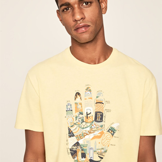 Pepe Jeans Ανδρική κοντομάνικη μπλούζα